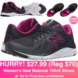 Joe\u0027s New Balance Outlet: $27.99 (Reg $70) Women\u0027s New Balance 790v6 Shoes  + FREE Shipping (Today Only!)