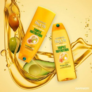 Free Sample of Garnier Fructis Triple Nutrition Shampoo & Conditioner