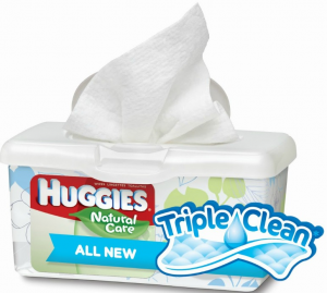 Free Sample of Huggies Triple Clean Wipes