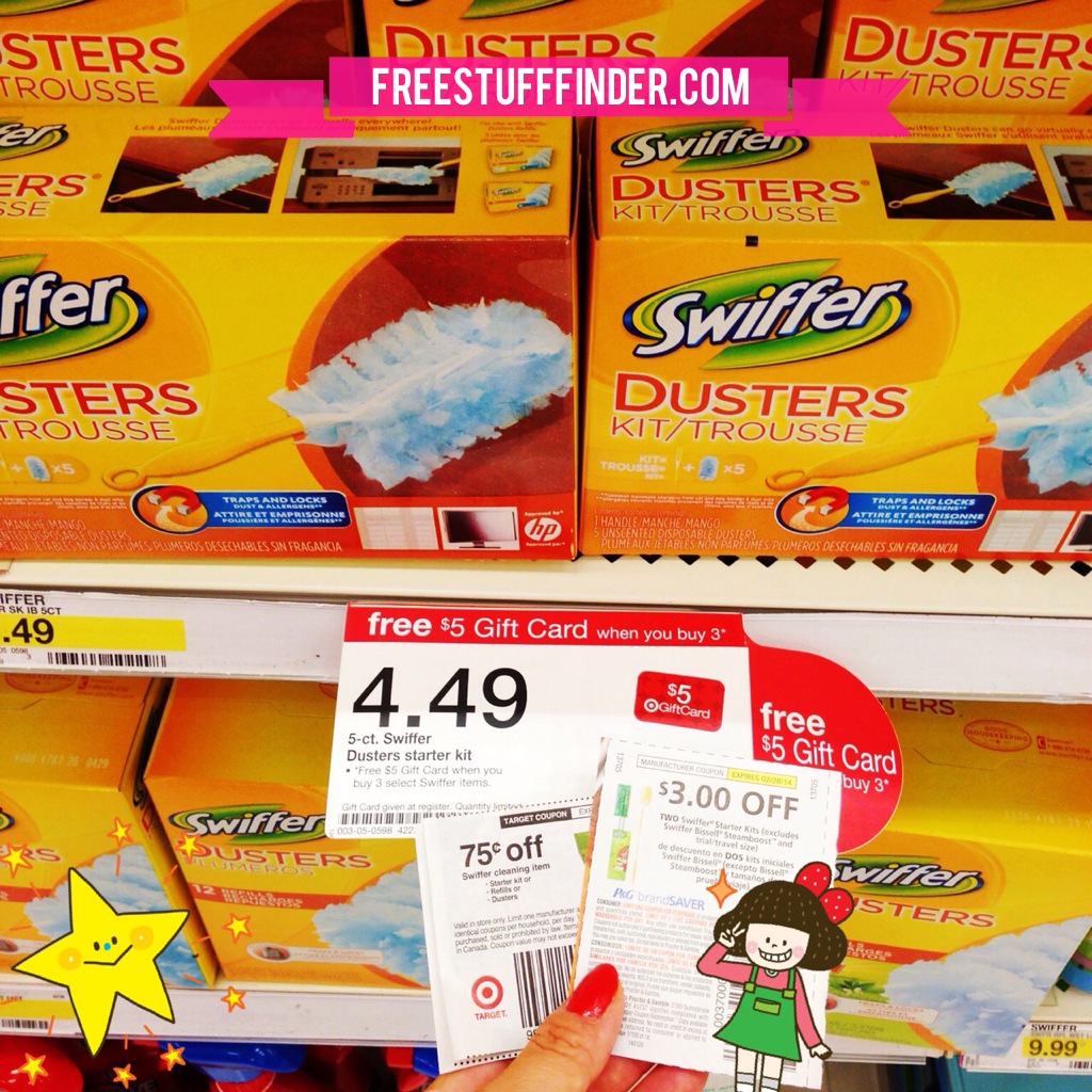 *HOT* Swiffer Dusters Starter Kit 0.54 at Target