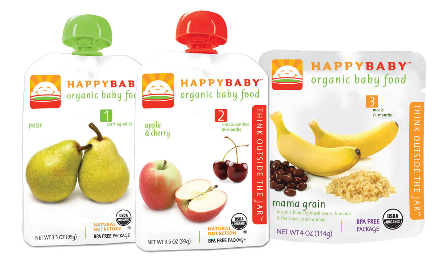 0.71 (Reg 1.42) Happy Baby Food Pouch at Walmart