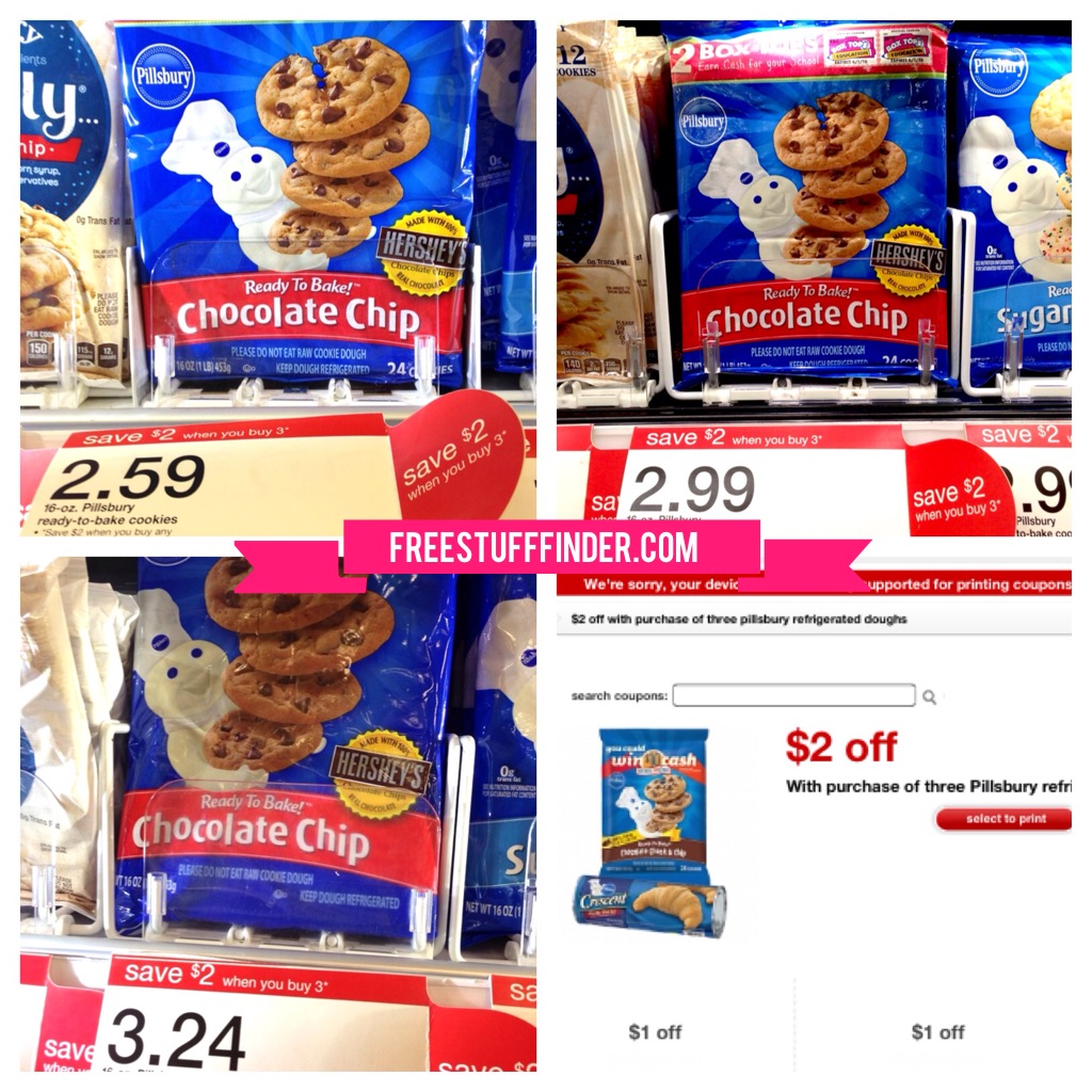 *HOT* Pillsbury Cookie Dough As Low As 0.24 at Target