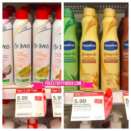 Vaseline body spray coupons