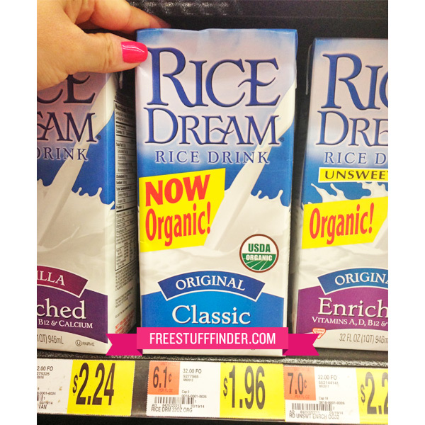 0.96 Rice Dream Rice Milk at Walmart