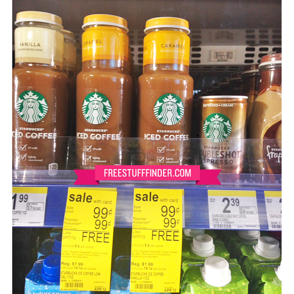 Free Starbucks Iced Coffee at Walgreens