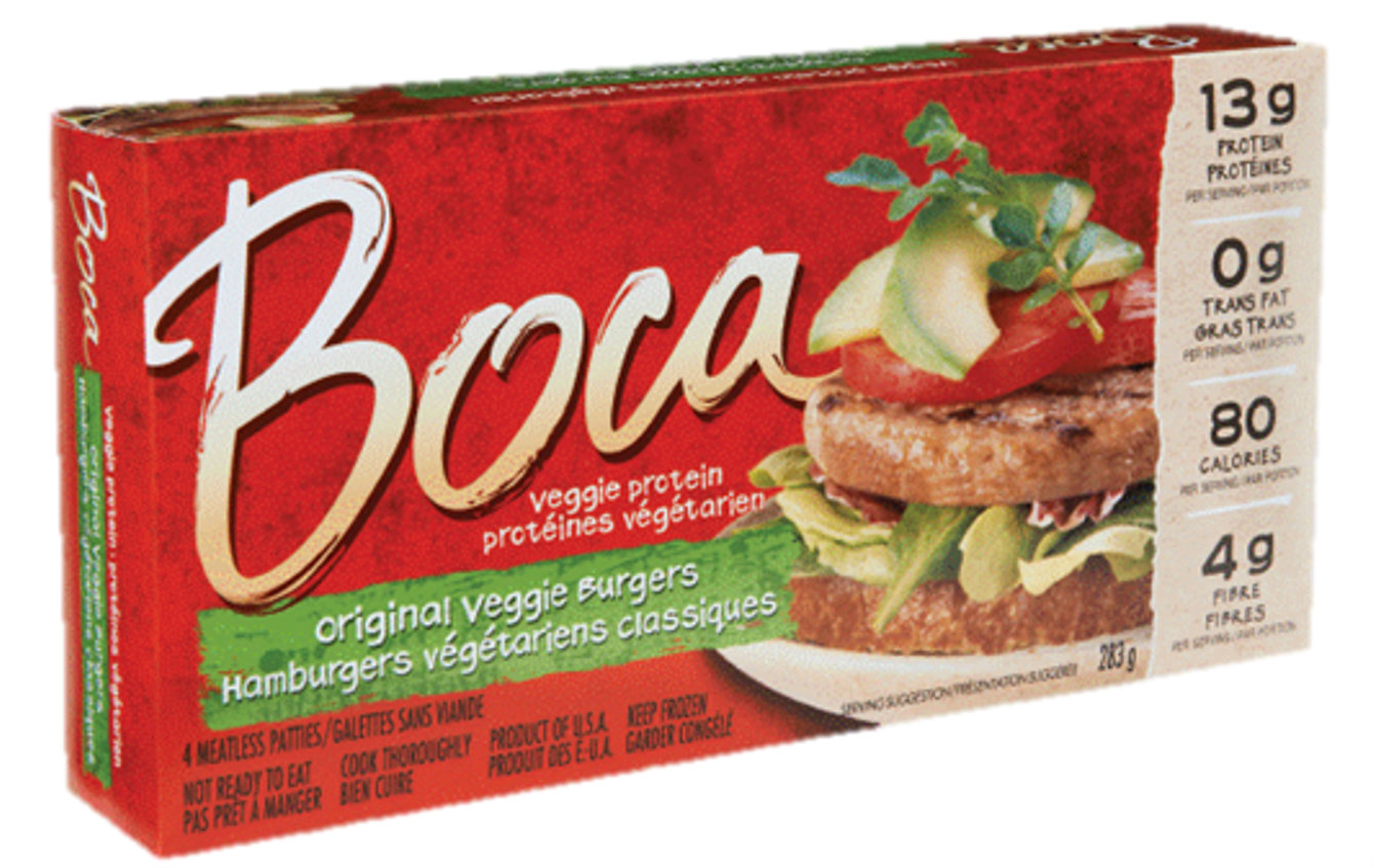 1.97 Boca Veggie Burgers at Walmart