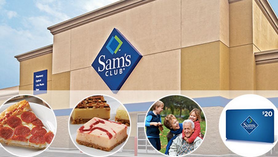 45 (Reg 91) Sams Club Membership + 20 Gift Card + Free Items