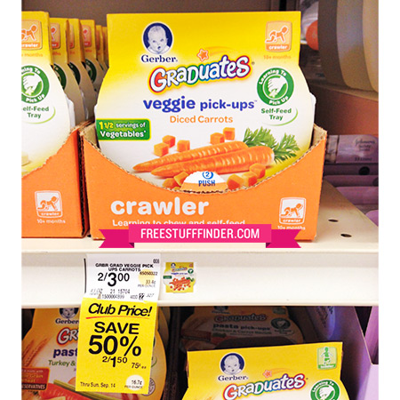 $0.25 Gerber Graduates Pick-Ups at Safeway Affiliate Stores