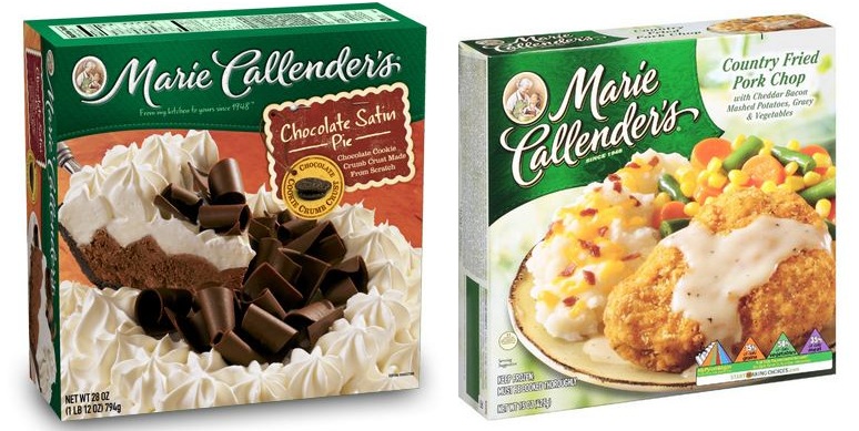 New Marie Callender's Printable Coupons
