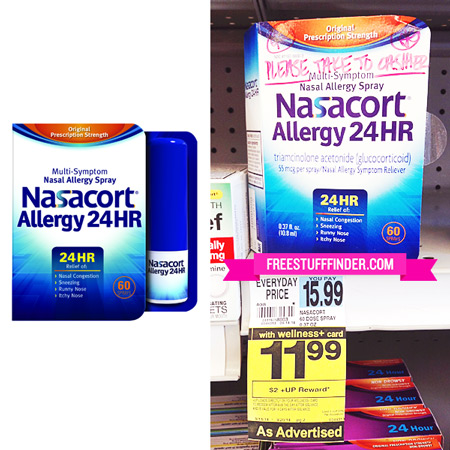 $2.99 (Reg $12) Nasacort Spray at Rite Aid - Free Stuff Finder