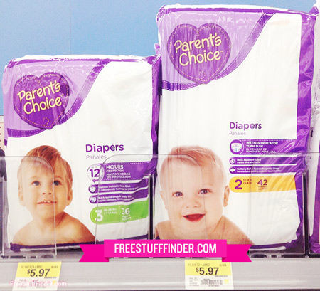 *HOT* $1.50 Off Parent's Choice Diapers at Walmart