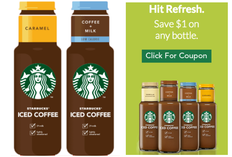 *High Value* 1.00 Starbucks Iced Coffee Coupon