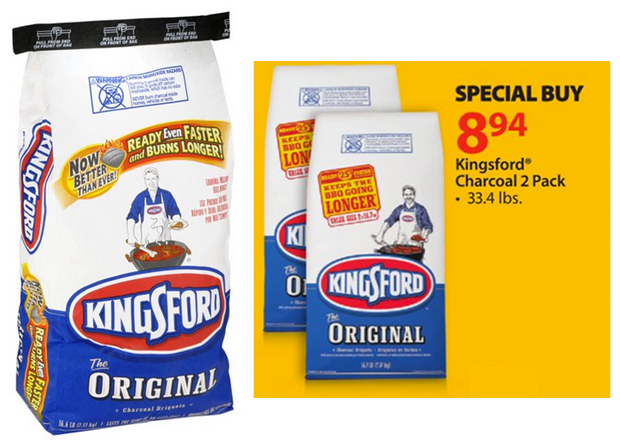 $8.94 (Reg $20+) 2-Packs Kingsford Charcoal at Walmart