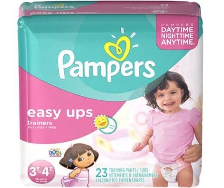 $2 (Reg $7) Pampers Easy Ups Training Pants at Walmart