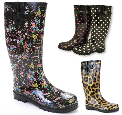 $9.99 (Reg $22) Women's Rain Boots   Free Store Pickup - Free ...