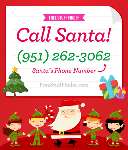 Call Santa for FREE - Santa's Phone Number! (Fun for Kids)