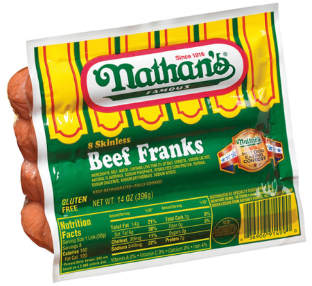 beef nathan franks famous rare coupons total nathans coupon cocktail links plus check