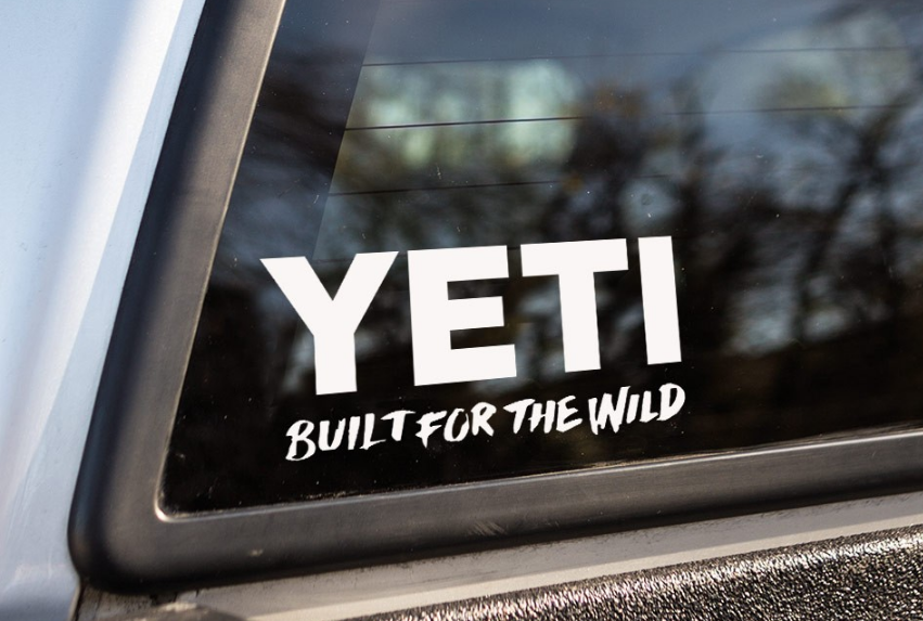 FREE Yeti Sticker