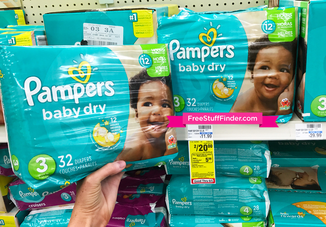 *HOT* $6.50 (Reg $12) Pampers Diapers at CVS