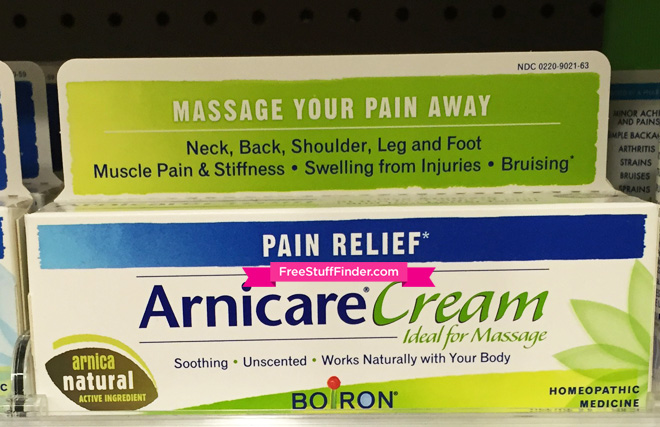 hot  2 free arnicare pain relief creams at target    2 82 moneymaker