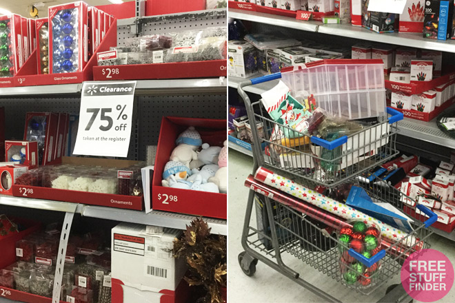 hurry  up to 75  off christmas clearance at walmart