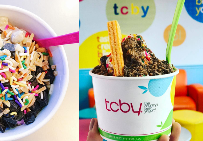 Tcby Calories Chart