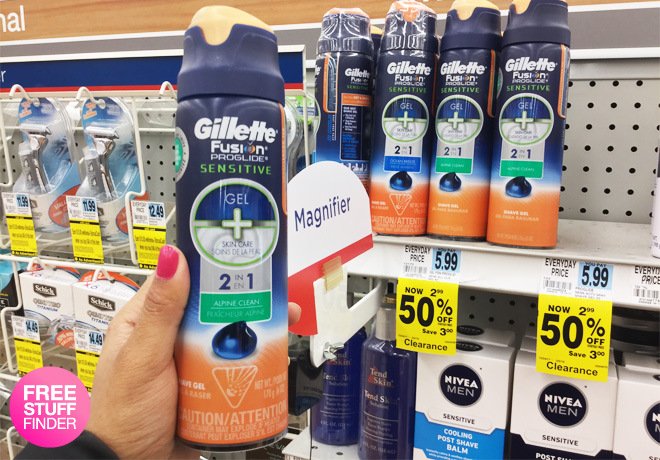 Clearance Find 1 99 Reg 6 Gillette ProGlide Shave Gel At Rite Aid