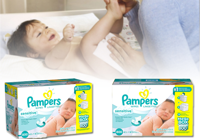 Sam's Club: $10 Off Two Pampers Diapers and Wipes Products + FREE Shipping