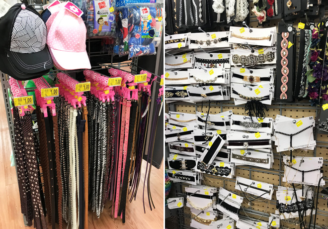 Clearance Find: Jewelry & Accessories for ONLY $1 at Walmart (Chokers, Belts & More)