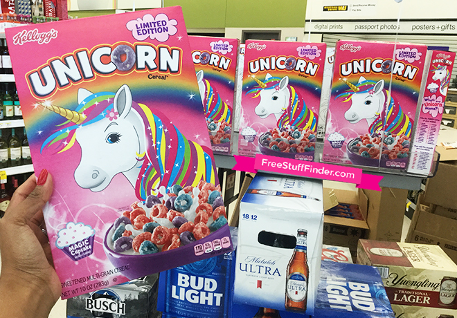 Kellogg's Unicorn Cereal ONLY 99¢ at Walgreens (Reg $4.29) – Print Now!