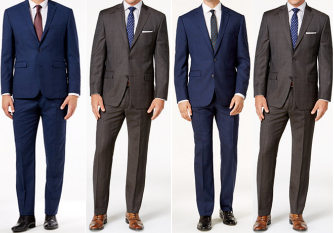 Macy&#39;s: Up to 84% Off Men&#39;s Designer Suits (Michael Kors, Vince Camuto, Calvin Klein)