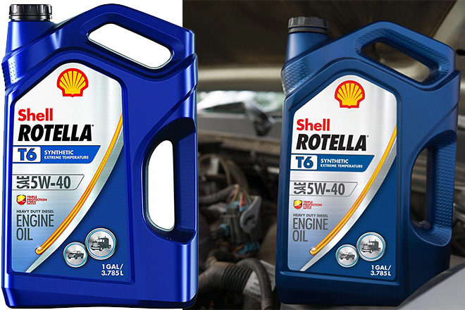 Shell ROTELLA T6 5W 40 Diesel Engine Oil ONLY 13 97 After Rebate 