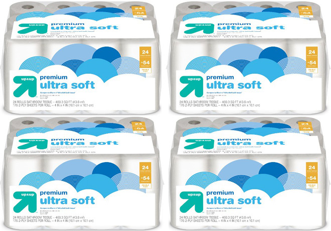 Up & Up Bath Tissue 24-Pack JUST $5.40 at Target (Reg $9.19) ??? Only 22 ...