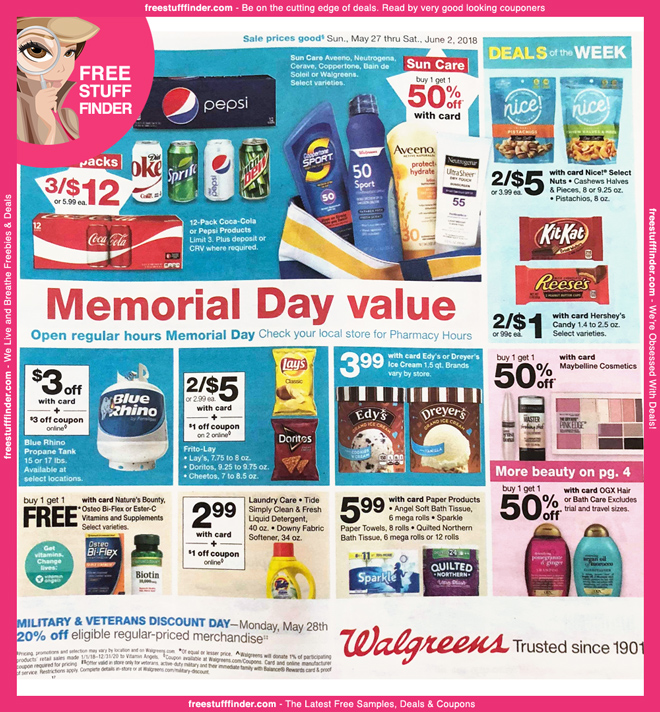 *HOT* Walgreens Ad Preview (Week 5/27 6/2)