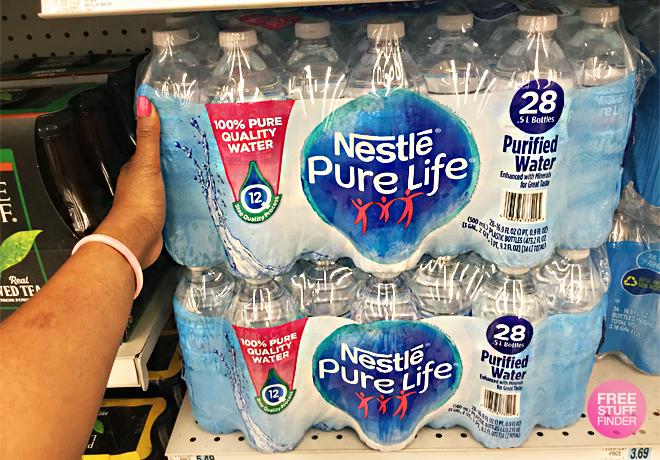 Nestle Pure Life 28Count Bottled Water JUST 2 at Rite