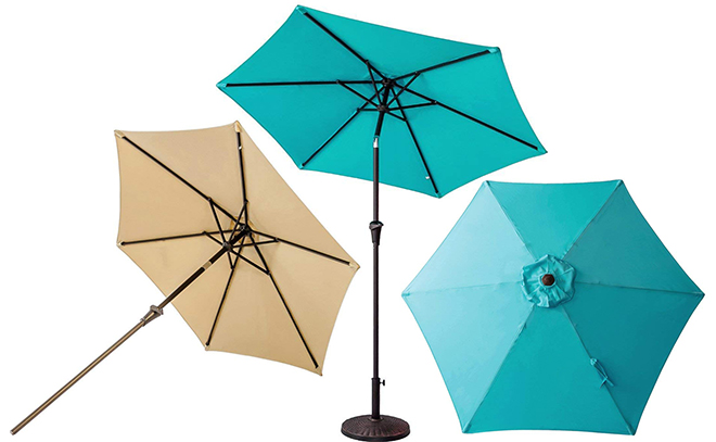 Amazon: Outdoor Patio 9' Umbrella JUST $24.99 (Regularly $49.99) + FREE