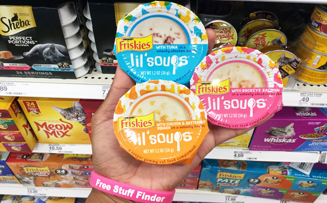 FREE Friskies Lil' Soups Cat Food Sample