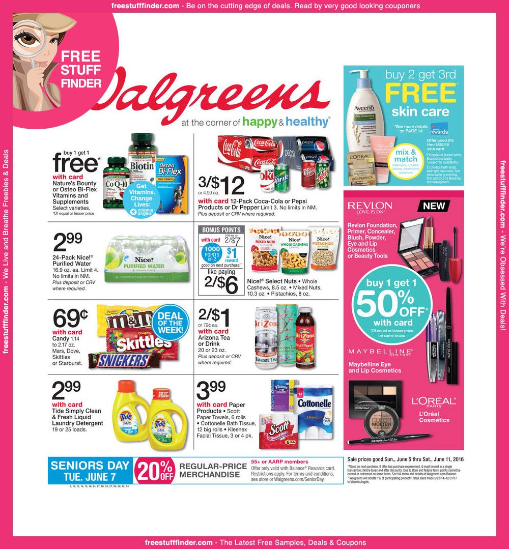Walgreens Ad Preview (6/5 6/11) Advanced Ad Previews Free Stuff