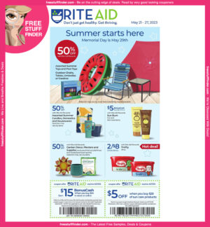 Rite Aid Ad Preview (5/21 – 5/27)