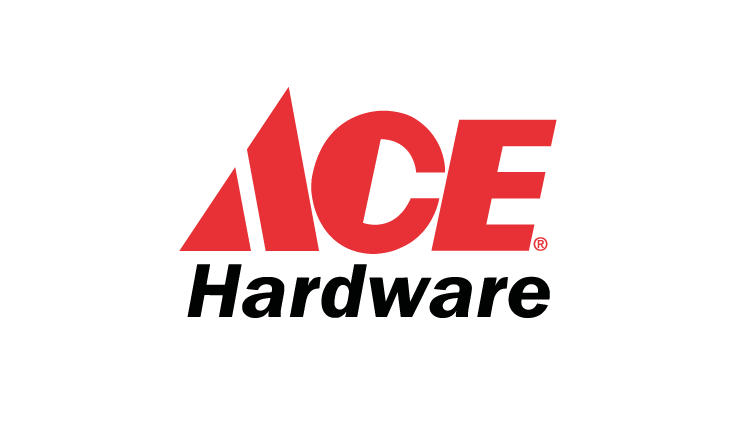 Ace Hardware Store Logo on a White Background