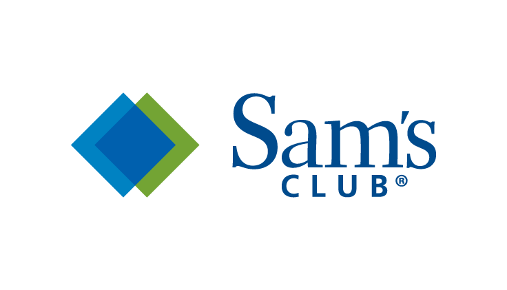 Sam's Club Store Logo on a White Background