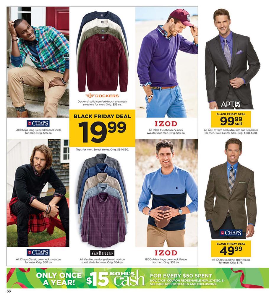 Kohl’s Black Friday Ad 2016