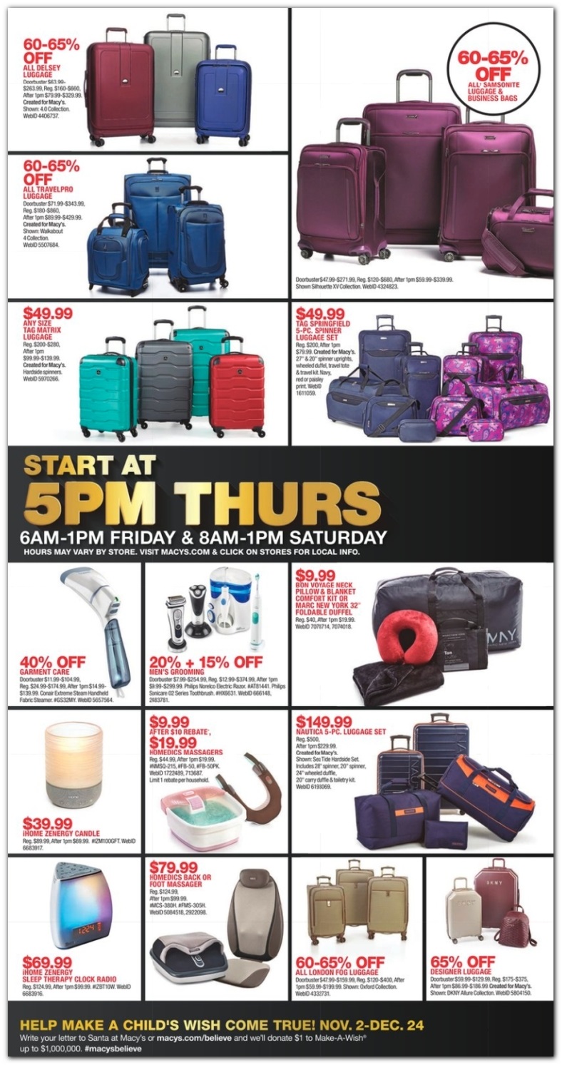 Macy's black friday 2018 outlet