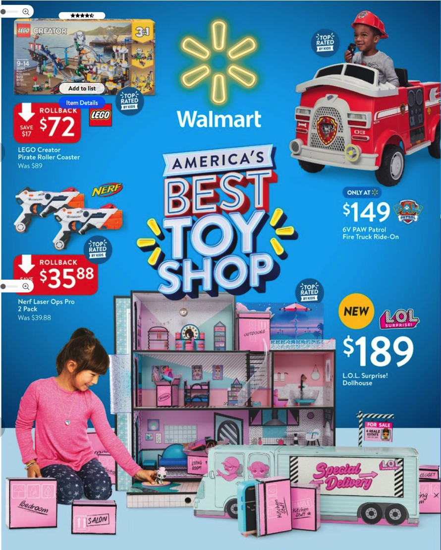Walmart Toy Book Ad 2018