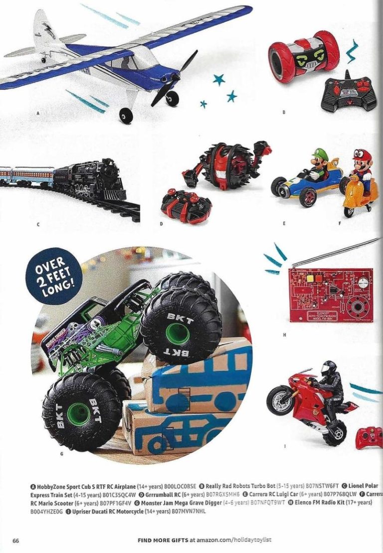 Amazon Toy Book Ad 2019