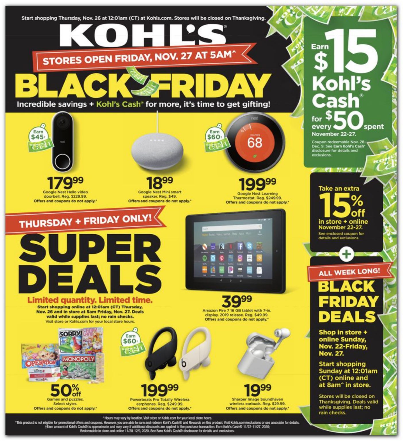 Kohl’s Black Friday Ad 2020