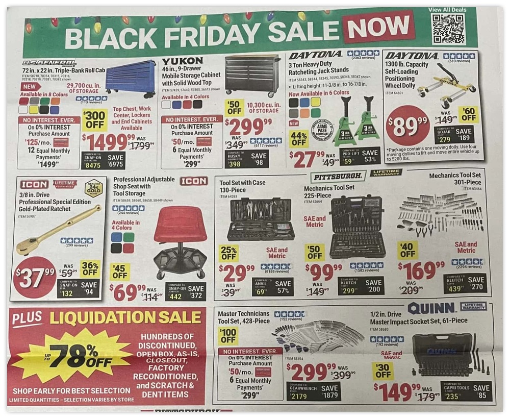 Harbor Freight Black Friday Ad 2023 Harbor Freight Black Friday Ad 2023