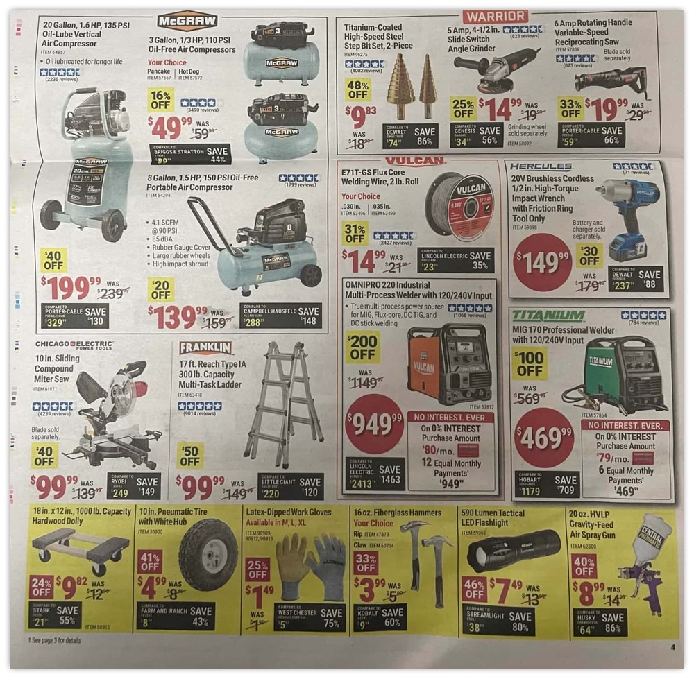 Harbor Freight Black Friday Ad 2023