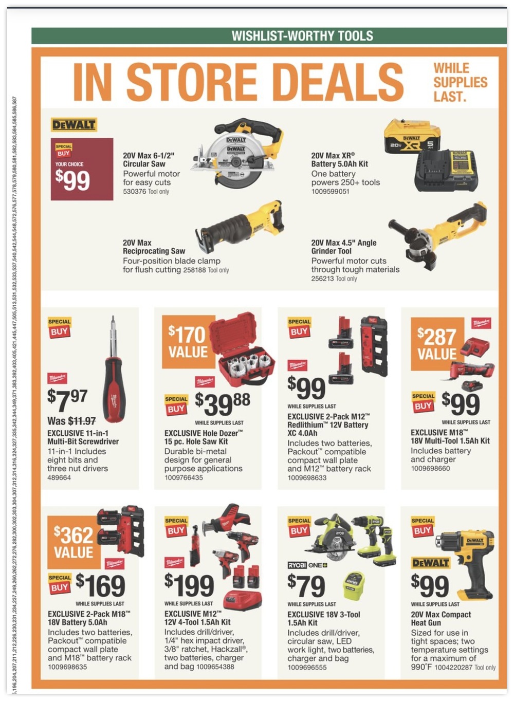 Home Depot Black Friday Ad 2023