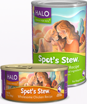 2 Free Cans of Spot's Stew Cat or Dog Food at Halo